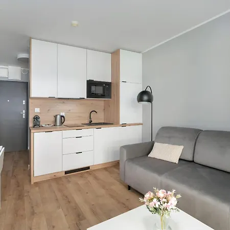 Jasny & Elegancki Typu Z Tarasem By Renters 公寓